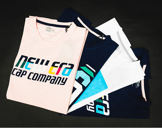 Triko New Era Story Tee Light Navy