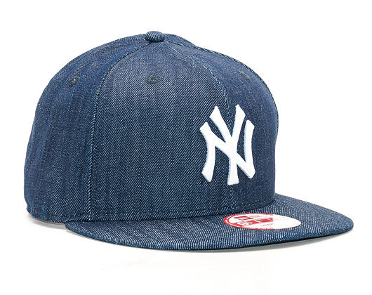Kšiltovka New Era Denim Basic New York Yankees 9FIFTY Navy/White Snapback