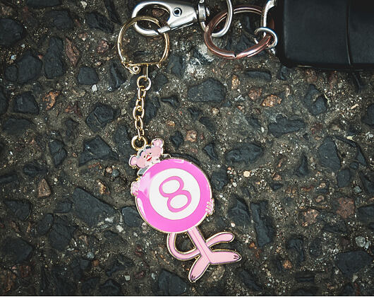 Klíčenka HUF Pink Panther Enamel Chain Pink