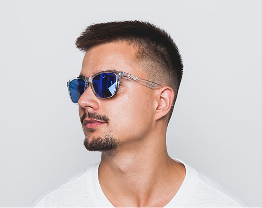 Sluneční Brýle Oakley Frogskins Polished Clear/Violet Iridium 24–305