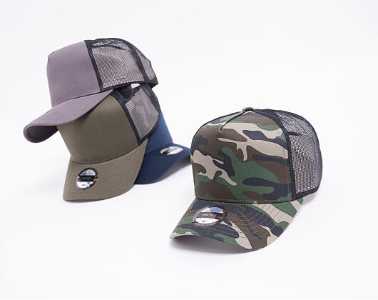 Kšiltovka State of WOW Reed Baseball Trucker Camo/Black Snapback