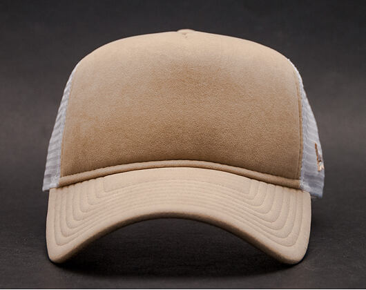 Dámská Kšiltovka New Era Women Felt Trucker 9FORTY Stone Snapback