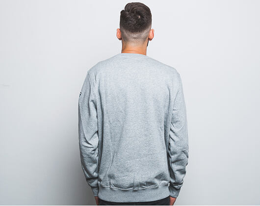 Mikina New Era Team Apparel Crewneck New England Patriots Light Grey Heather