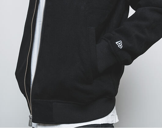 Bunda New Era Team Apparel Melton Bomber Oakland Raiders Black