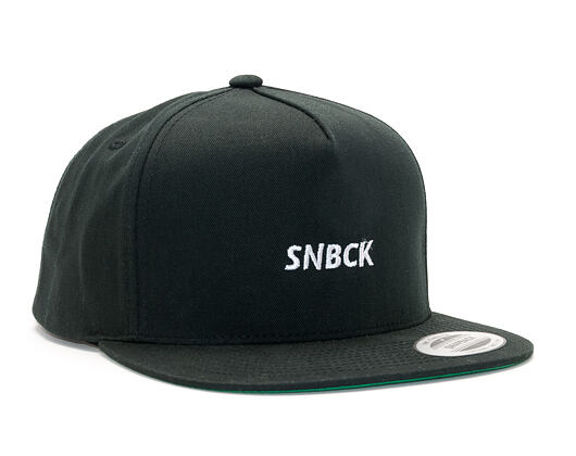 Kšiltovka Snapbacks.cz SNBCK A Frame Black Snapback