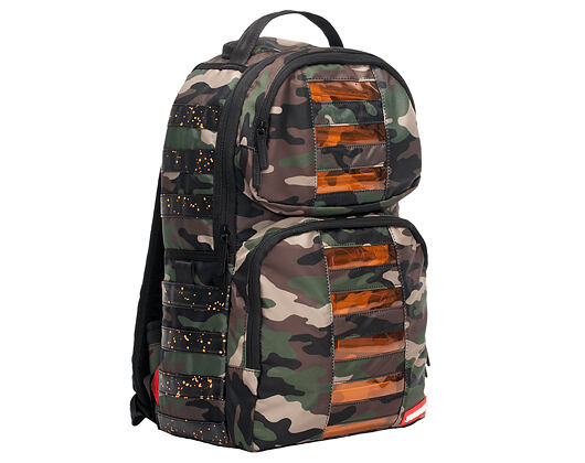 Svítící Batoh Sprayground Camo L.E.D. Bag To The Future