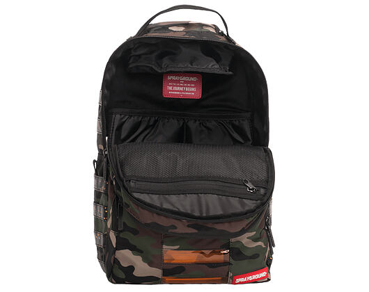 Svítící Batoh Sprayground Camo L.E.D. Bag To The Future
