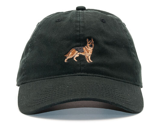 Kšiltovka Dog Limited German Shepard Dad Hat Black Strapback