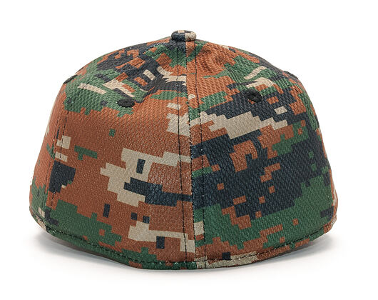 Kšiltovka New Era Diamond Era Los Angeles Dodgers 59FIFTY Woodland Camo