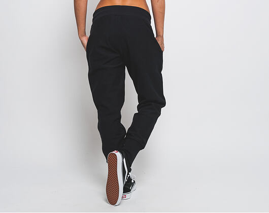 Dámské Tepláky Champion Rib Cuff Pants Black