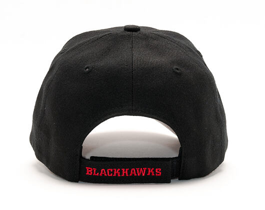 Kšiltovka 47 Brand Chicago Blackhawks MVP Black Strapback