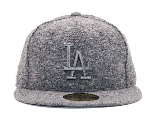 Kšiltovka New Era Slub Los Angeles Dodgers 59FIFTY Gray/Gray