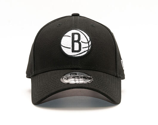 Kšiltovka New Era Felt Infill Brooklyn Nets 9FORTY Black/White Strapback
