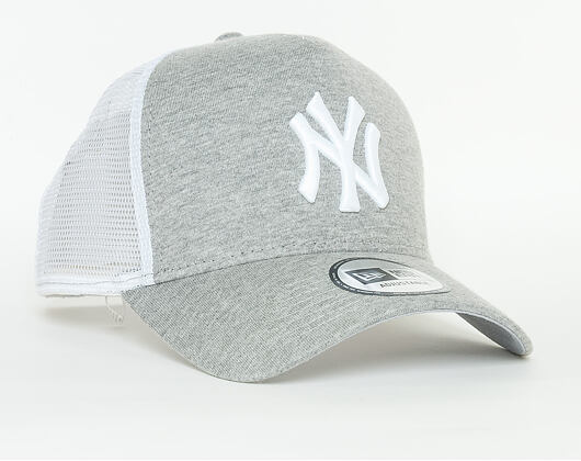 Dámská Kšiltovka New Era Jersey Essential Trucker New York Yankees 9FORTY Gray Snapback