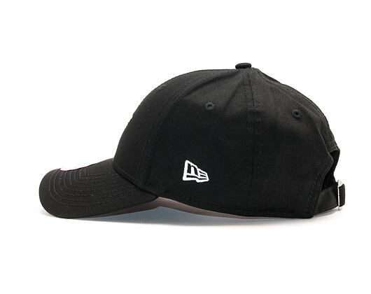 Dámská New Era Wordmark New York Yankees 9FORTY Black/White Strapback