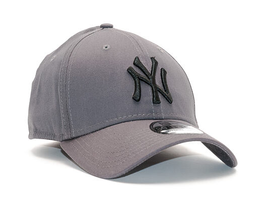 Kšiltovka New Era League Essential New York Yankees 39THIRTY Grey Heather Black