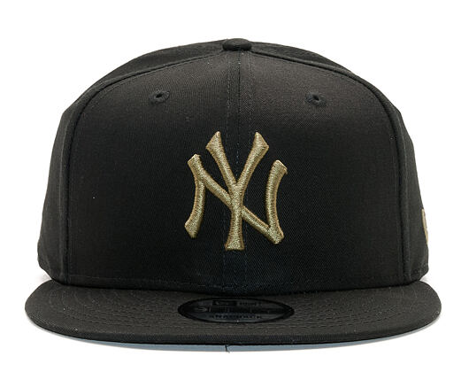 Kšiltovka New Era League Essential New York Yankees 9FIFTY Black/New Olive Snapback