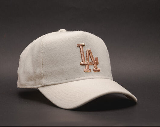 Damská Kšiltovka New Era Melton 9FORTY A-Frame Los Angeles Dodgers Satin/Gold Snapback