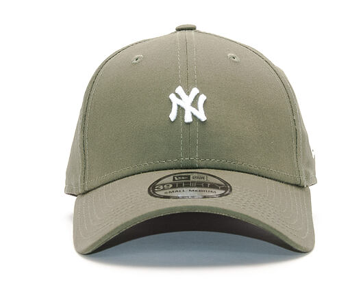 Kšiltovka New Era Mini Logo New York Yankees 39THIRTY New Olive/White