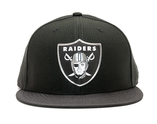 Kšiltovka New Era Black Coll Oakland Raiders 59FIFTY Black