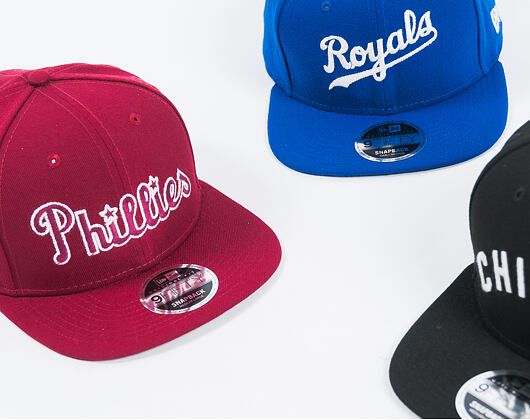 Kšiltovka New Era Classic Script Philadelphia Phillies 9FIFTY Cardinal Snapback