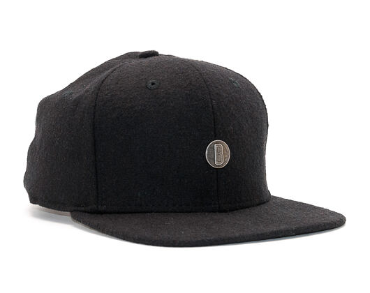 Kšiltovka New Era Pin Brooklyn Nets 9FIFTY Black Snapback