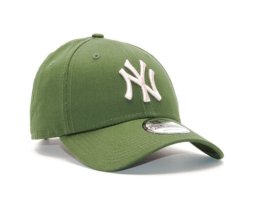Kšiltovka New Era Essential League New York Yankees 9FORTY Rifle Green/Satin Strapback