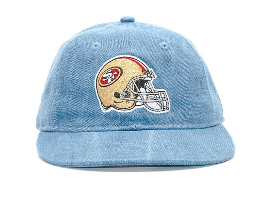 Kšiltovka New Era Team Helmet San Francisco 49ers 9FIFTY Sky Strapback