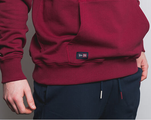 Mikina S Kapucí New Era World Hood Oversized Hoody Cardinal