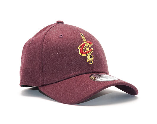 Kšiltovka New Era Heather Team Cleveland Cavaliers 39THIRTY Heather Maroon