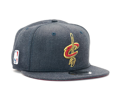 Kšiltovka New Era Team Heather Cleveland Cavaliers 9FIFTY Heather Navy/Cardinal Snapback