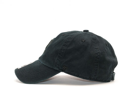 Kšiltovka 47 Brand Clean Up Anaheim Ducks Black/Black Strapback