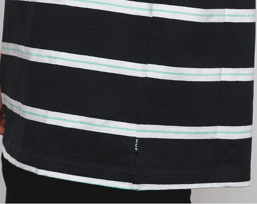 Triko HUF Golden Gate Stripe Black