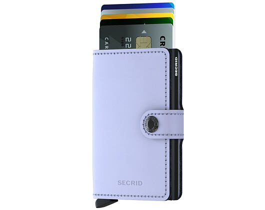 Peněženka Secrid Miniwallet Matte Lilac/Black