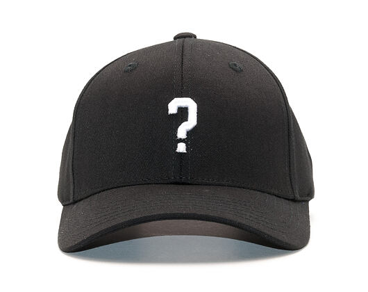 Kšiltovka State of WOW ALPHABET - Question Mark Baseball Cap Crown 2 Black/White Strapback