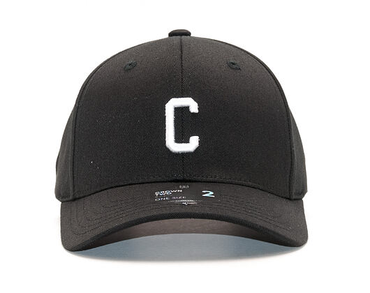Kšiltovka State of WOW ALPHABET - Charlie Baseball Cap Crown 2 Black/White Strapback