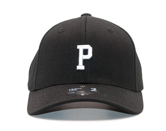 Kšiltovka State of WOW ALPHABET - Papa Baseball Cap Crown 2 Black/White Strapback
