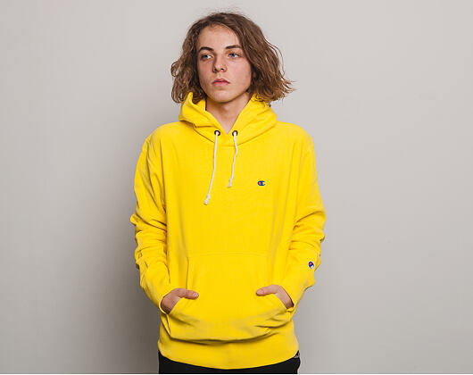 Mikina S Kapuci Champion Hooded Mini Logo Sweatshirt Bright Yellow Snapbacks