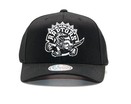 Kšiltovka Mitchell & Ness Black & White 110 Toronto Raptors Old Logo Snapback