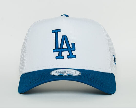 Kšiltovka New Era  League Essential Los Angeles Dodgers 9FORTY A-FRAME TRUCKER  Optic White / Snap S