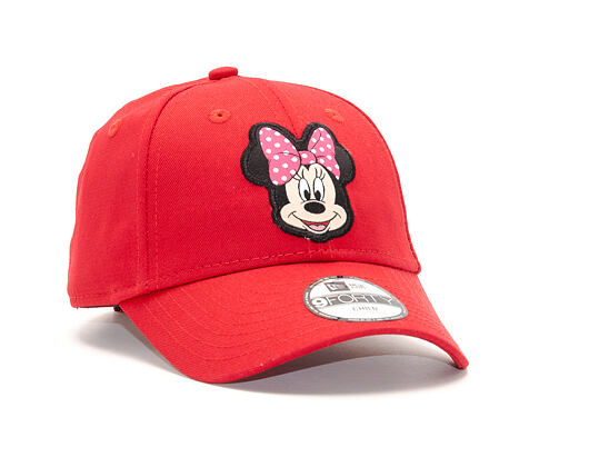 Dětská Kšiltovka New Era Disney Patch Minnie Mouse  9FORTY Child Scarlet /