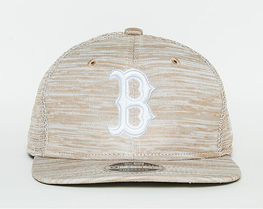 Kšiltovka New Era Original Fit Engineered Fit Boston Red Sox 9FIFTY ORIGINAL FIT Stone / Optic Wh