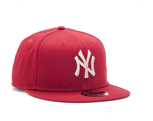 Kšiltovka New Era   League Essential  New York Yankees 9FIFTY Snapback Cardinal / Stone