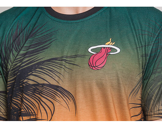 Triko New Era Summer City Tee Miami Heat All Over Print