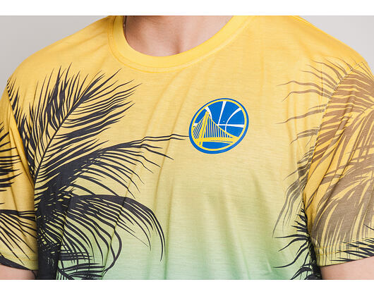 Triko New Era Coastal Heat Tee Golden State Warriors All Over Print