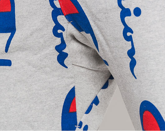 Tepláky Champion Classic Logo All Over Print Grey