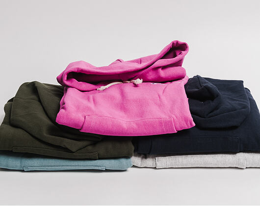 Dámská Mikina S Kapucí Champion Classic Mini Logo Chest Embroidered Grey