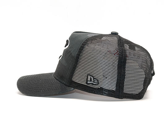 Dětská Kšiltovka New Era Trucker Washed Camo Cleveland Cavaliers 9FORTY Youth Marine Navy Camo Snapb
