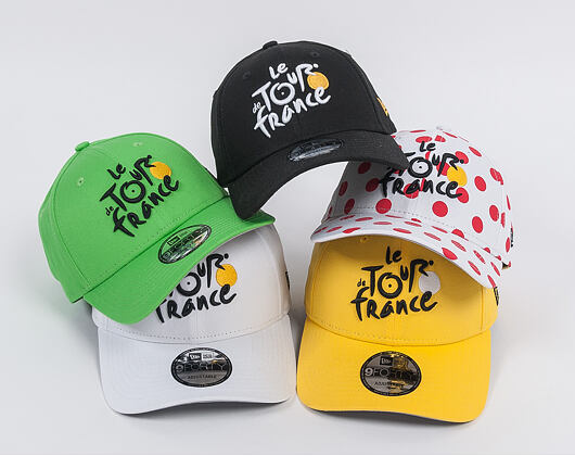 Kšiltovka New Era Jersey Pack Tour De France 9FORTY White Strapback