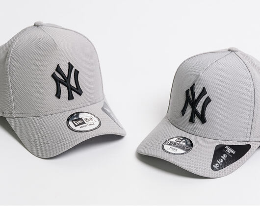 Kšiltovka New Era Diamond Era A Frame New York Yankees 9FORTY Gray/Black Snapback